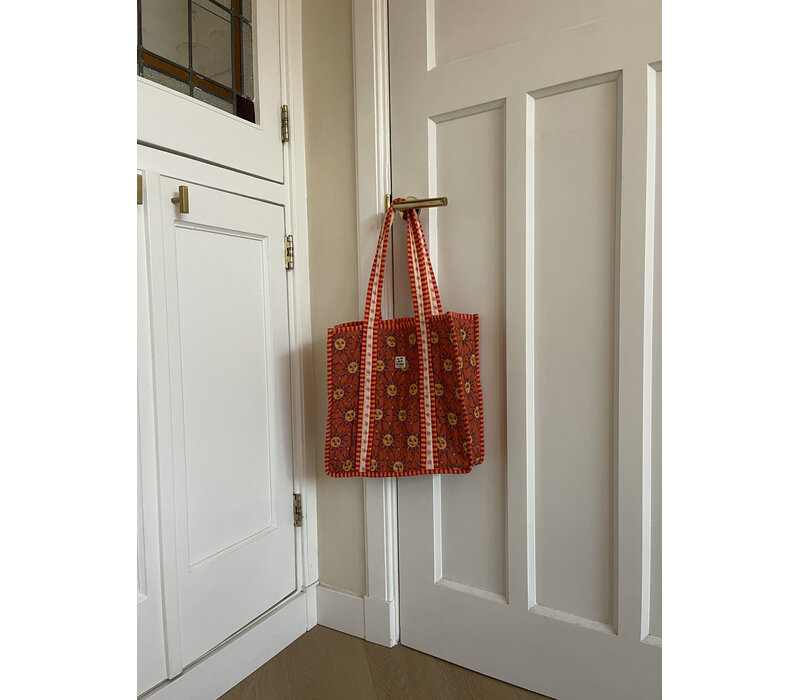 Orange Tote Bag Suns