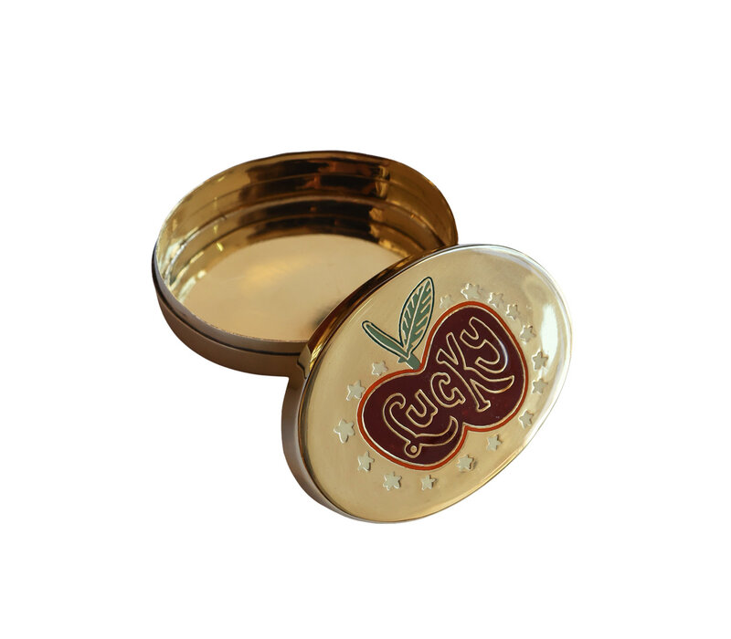 Messing Box Lucky Apple