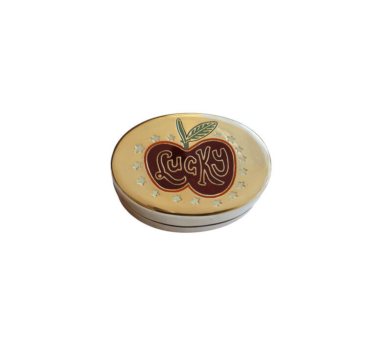 Messing Box Lucky Apple
