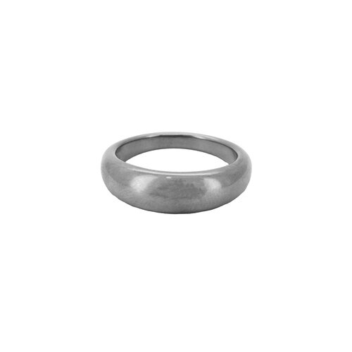 Ronde Basic Plain Ring Silverplated 