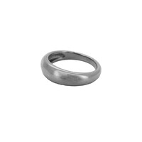 Ronde Basic Plain Ring Silverplated