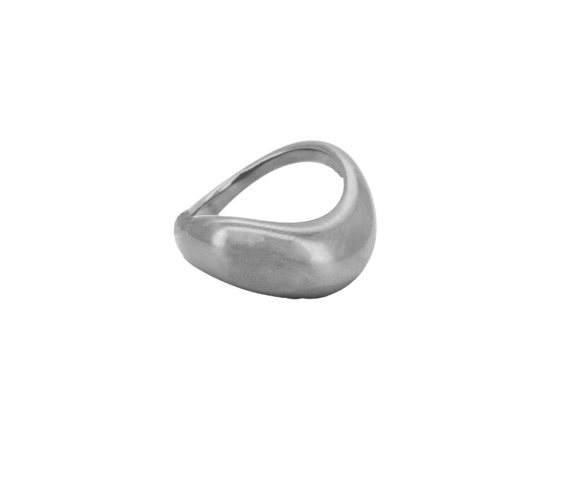Grote Organic Ring Silverplated