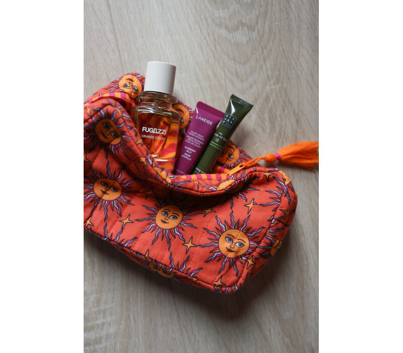 Oranje Toilettasje Zonnen