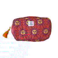 Orange Toiletry Bag Suns