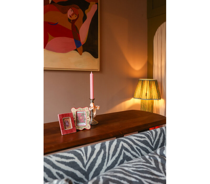 Photoframe Polaroid Pink Stripes