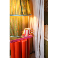 Mug Pink Stripes Handpainted