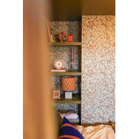 Serving Plate Sun with Pink Stars