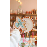 Serving Plate Orange Bird