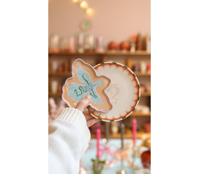 Serveerbordje Orange Bird