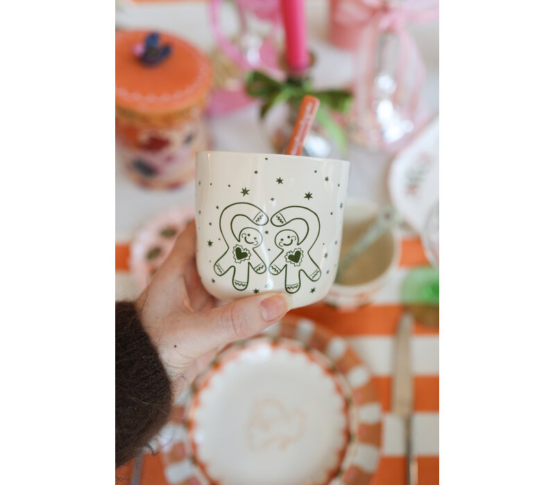 Large Cup Gingerbread Man