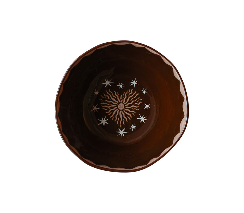 Bowl Heart Sun with Stars