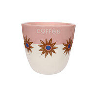 Cup Stars with Pink Stripe