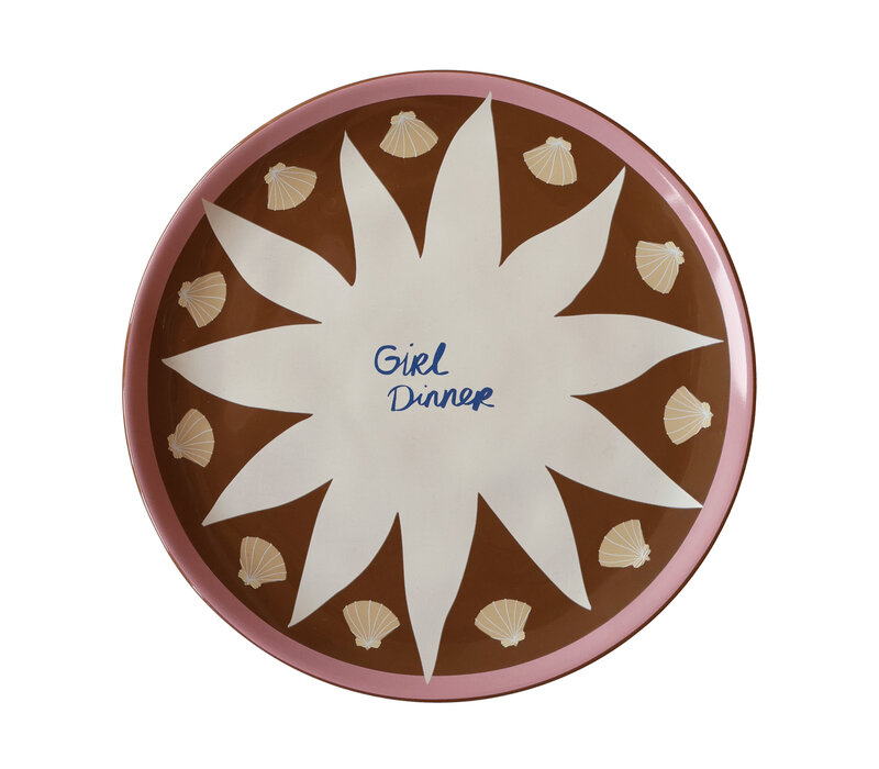 Plate ''Girl Dinner''