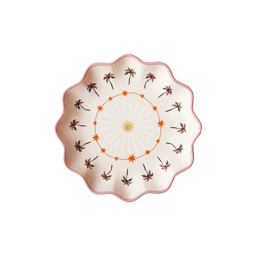 Klein Bordje Palmbomen 