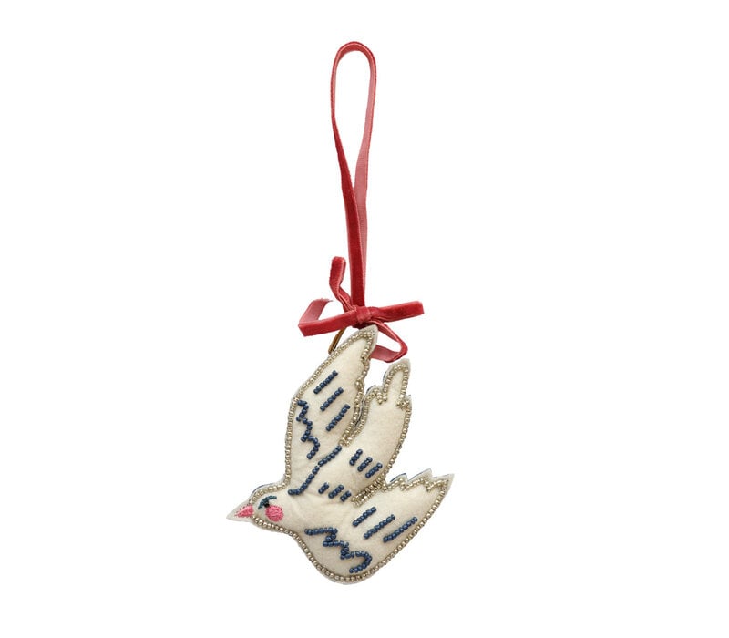 Ornament Witte Zwaluw