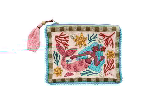 All the Luck in the World Kralen Sling Bag - Zeemeermin