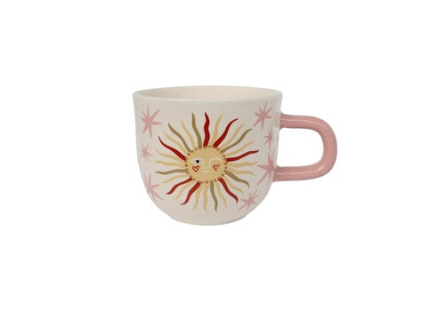 Mok Zon met Roze Sterren