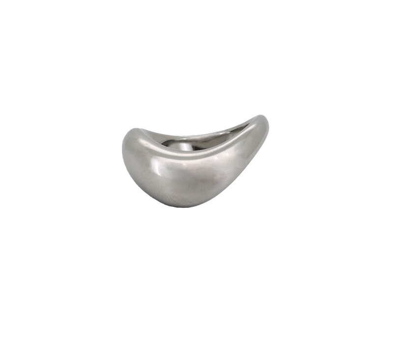 Grote Organic Ring Silverplated