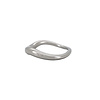 All the Luck in the World Small Organic Ring Silverplated