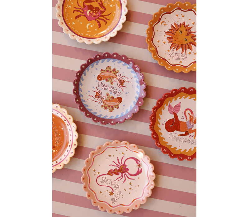 Zodiac Plate Scorpio