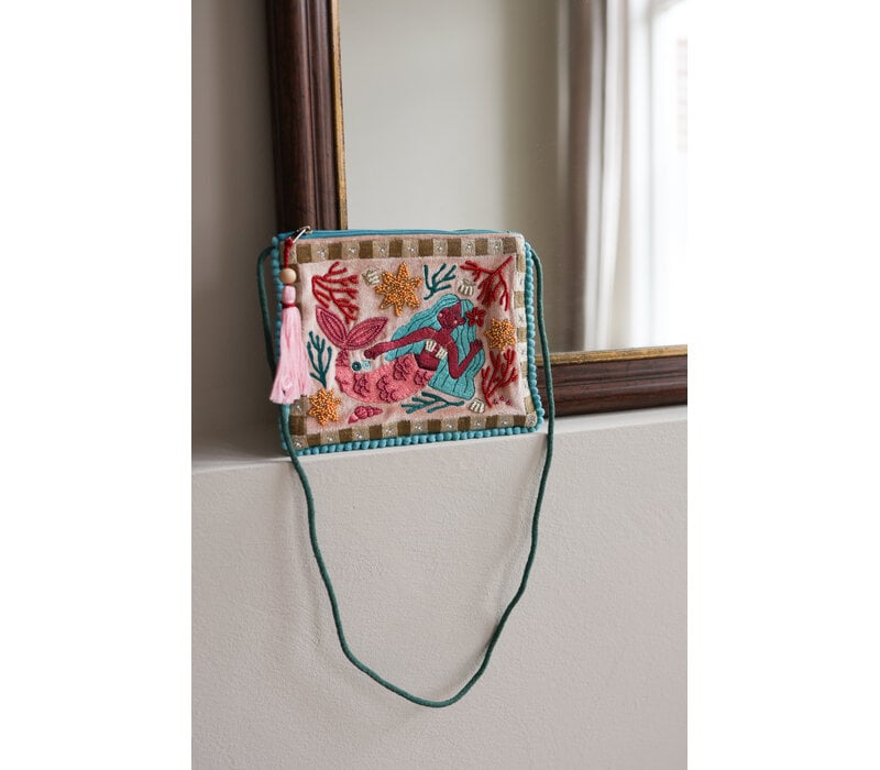 Kralen Sling Bag - Zeemeermin