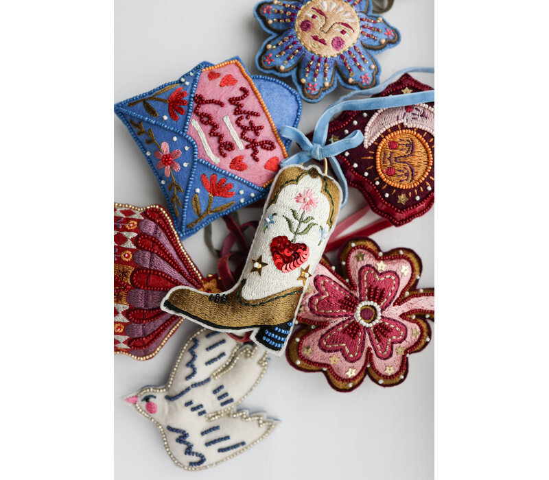 Ornament Cowboy Boot