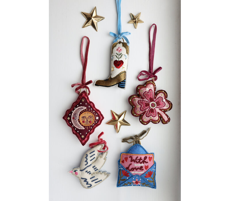 Ornament White Swallow