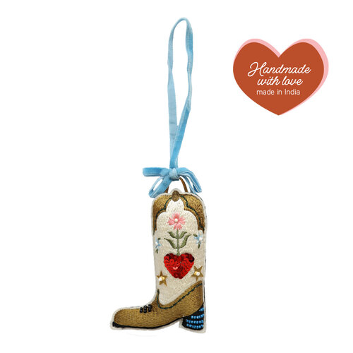 Ornament Cowboy Boot 