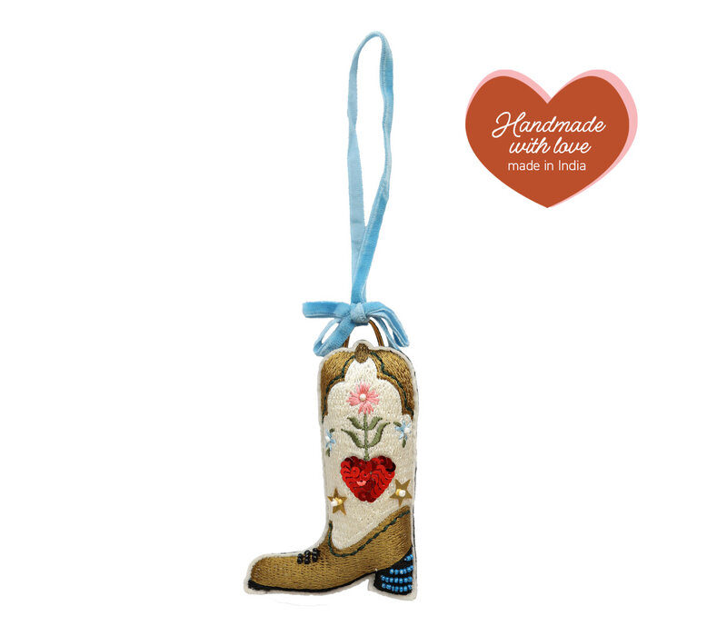 Ornament Cowboy Boot