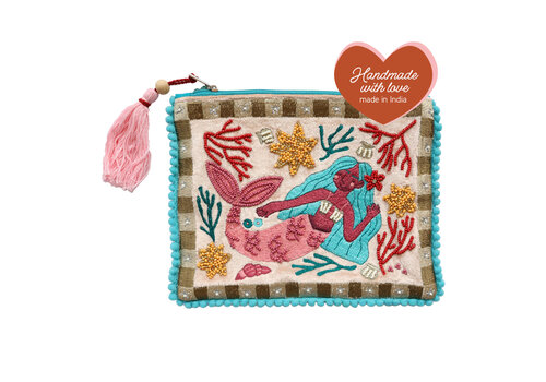 All the Luck in the World Kralen Sling Bag - Zeemeermin