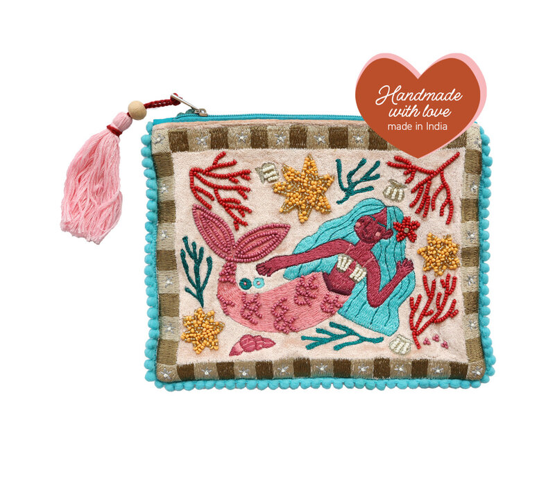 Beaded Sling Bag - Mermaid