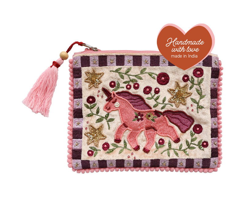 Kralen Sling Bag - Eenhoorn