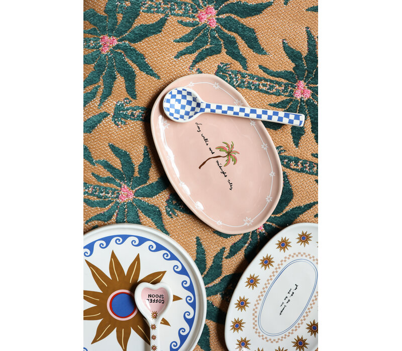 Lepel Schaakbord Patroon