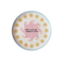 Plate "Long Walks and Midnight Talks"