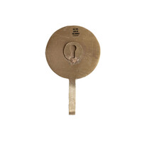 Hook Brass Smiley White