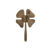 Hook Brass Lucky Clover