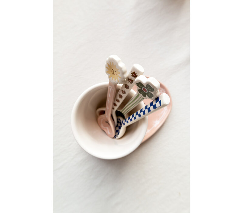 Lepel Schaakbord Patroon