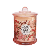 Amber Nectarine Blossom Scented Candle (280 Gr)