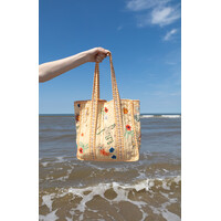 Gele Tote Bag Symbolen