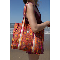 Orange Tote Bag Suns