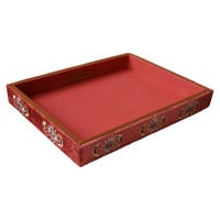 Large Beaded Square Velvet Display Tray - Sun and Moon