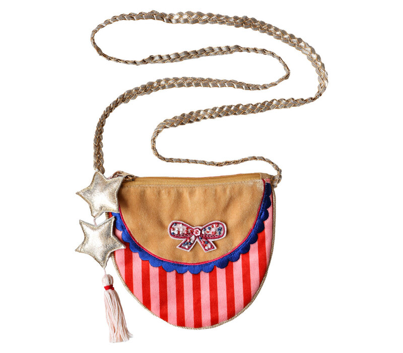 Gestreepte Sling Bag met Stik en Sterren