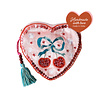 All the Luck in the World Beaded Sling Bag Cherry