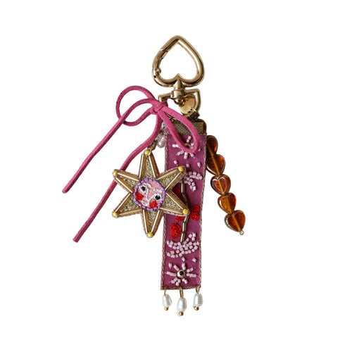 Bag Charm Star and Palmtree 