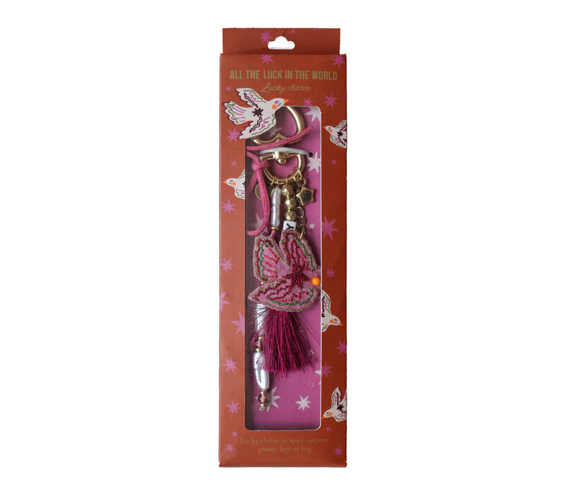 Bag Charm Lucky Bird
