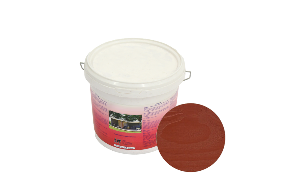Blokhut & Tuinhuis Beits Roodbruin (Embalan) 2,5 Liter Dekkend - Beitz
