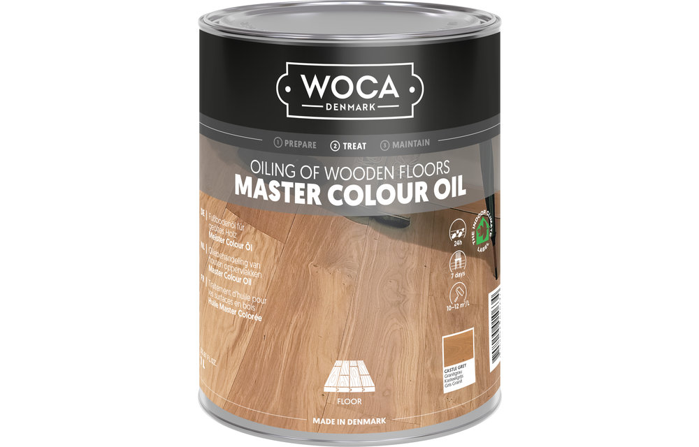 Woca Master Kleur Olie Castle Grey 1 Liter