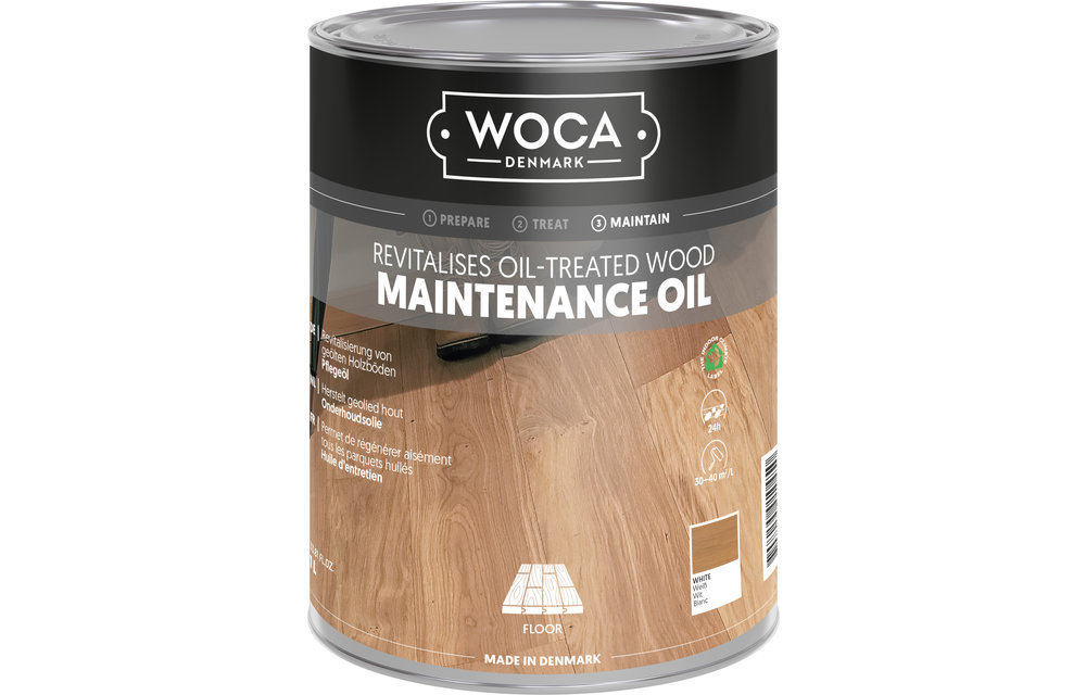 Woca Onderhoud Olie Wit 1 Liter