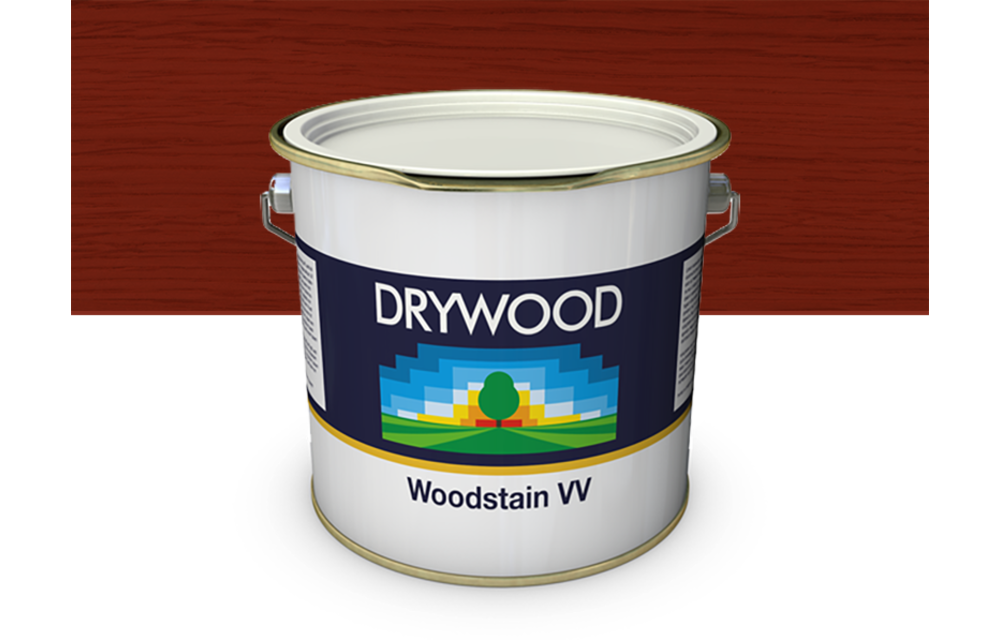 Woodstain VV Zweeds Rood 2,5 Liter Voor 25 m2