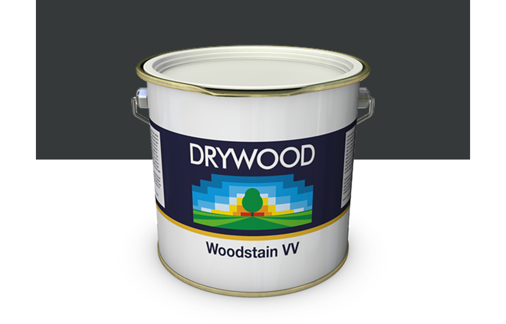 Woodstain VV Zwartgrijs 20 Liter (RAL7021)